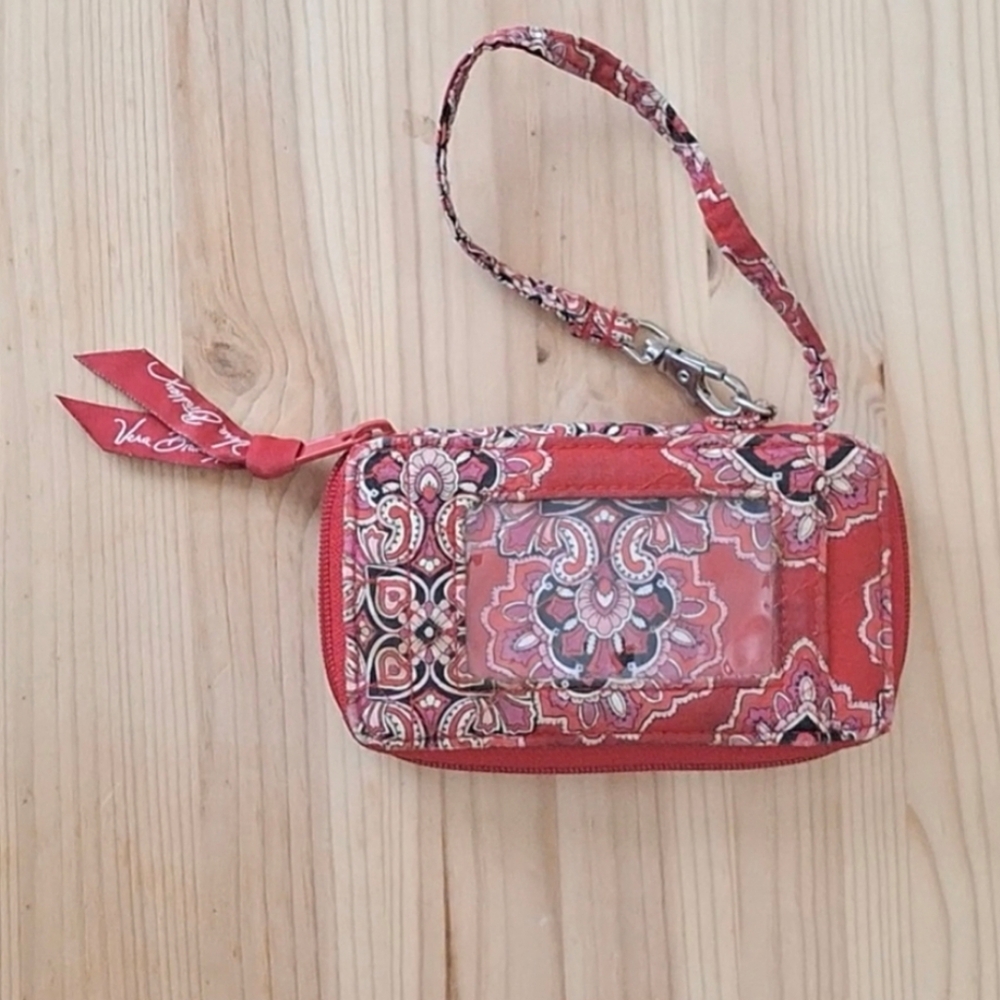 ❤️💙Vera Bradley 'Frankly Scarlet' Wristlet💙❤️ - Picture 2 of 10